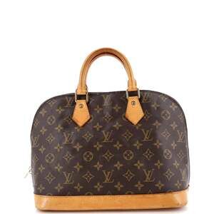 Louis Vuitton Alma Handbag Canvas Pm #189184L97B